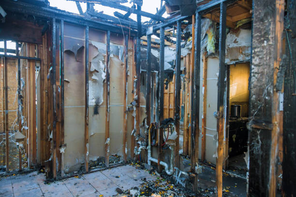 Professional Soot Removal technician working in Souderton, PA